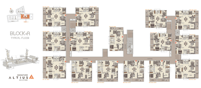 Project Image of 1400.0 - 2425.0 Sq.ft 2 BHK Apartment for buy in Signature Altius