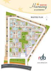 Project Image of 1625.0 - 2652.0 Sq.ft 3 BHK Apartment for buy in RDB Harmony
