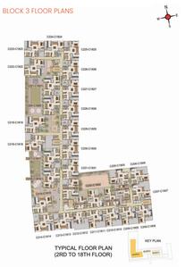 Project Image of 1008.0 - 1028.0 Sq.ft 2 BHK Apartment for buy in Casagrand Aria