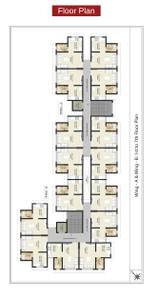 Project Image of 199.24 - 202.68 Sq.ft 1 RK Apartment for buy in Fia Eklavya Building No 1 Type A