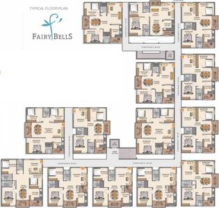 Project Image of 1163.0 - 1485.0 Sq.ft 2 BHK Apartment for buy in SSVR Fairy Bells