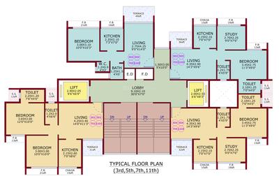 Project Image of 705.0 - 1050.0 Sq.ft 1 BHK Apartment for buy in City Century One