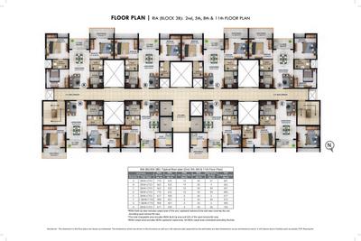 Project Image of 903.0 - 1130.0 Sq.ft 3 BHK Apartment for buy in Merlin Lakescape Phase II