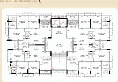 Project Image of 796.1 - 855.73 Sq.ft 3 BHK Apartment for buy in Shankara Fifth Element