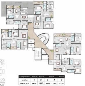 Project Image of 1535.0 - 2140.0 Sq.ft 3 BHK Apartment for buy in Shriram Park 63