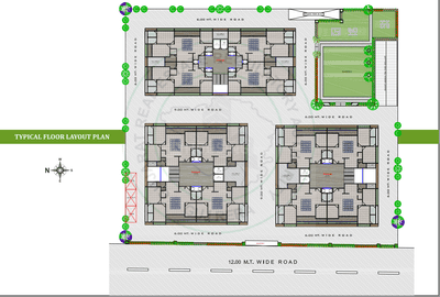 Project Image of 1252.49 - 1256.58 Sq.ft 3 BHK Apartment for buy in Abhishek Apple Green Homes