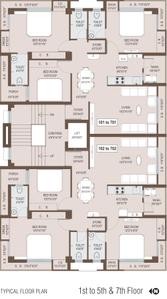 Project Image of 844.21 - 1766.47 Sq.ft 3 BHK Apartment for buy in Akshar Vraj Height