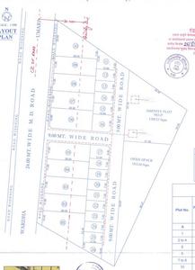 Radha Builders Vrundavan Park Master Plan 1