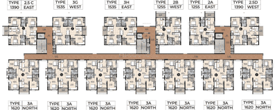 Project Image of 1255 Sq.ft 2 BHK Apartment / Flat for sale in Nallagandla for Rs. 12800000