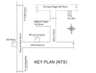 Nakshatra Apartments Location Plan 1