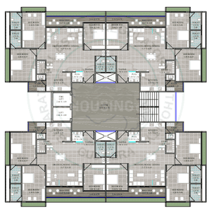 Project Image of 1252.49 - 1256.58 Sq.ft 3 BHK Apartment for buy in Abhishek Apple Green Homes