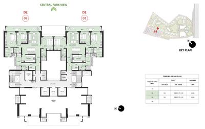 Project Image of 1301.0 - 2910.0 Sq.ft 2 BHK Apartment for buy in Mulberry At The Prestige City