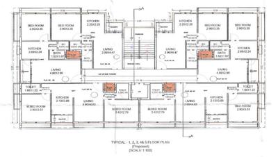 Project Image of 394.71 - 569.41 Sq.ft 1 BHK Apartment for buy in Raghulaxmi Apartment