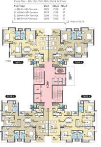Project Image of 1263.0 - 2474.0 Sq.ft 3 BHK Apartment for buy in Sureka Sunrise Heights