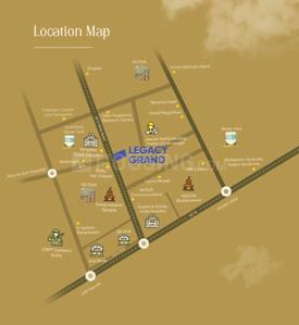 Project Image of 0.0 - 1755.0 Sq.ft 3 BHK Apartment for buy in 5T Infraprojects Legacy Grand