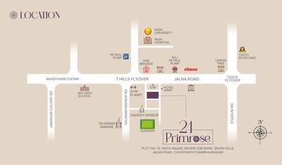 Project Image of 1600.0 - 2050.0 Sq.ft 3 BHK Apartment for buy in 24 Primrose