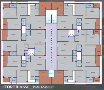 Project Image of 820.96 - 836.57 Sq.ft 3 BHK Apartment for buy in Sheth Vihar Eternity