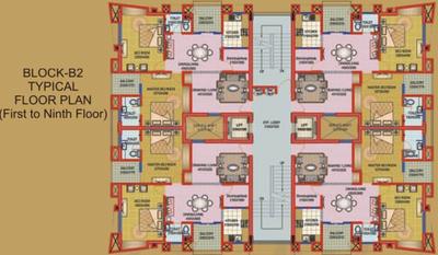 Project Image of 1399.0 - 2809.0 Sq.ft 2 BHK Apartment for buy in Amazing V3 Residency