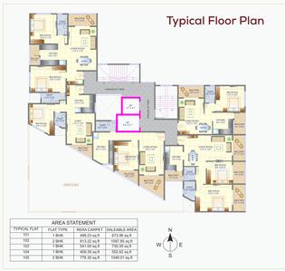 Project Image of 409.35 - 813.22 Sq.ft 1 BHK Apartment for buy in Deshpande W 60 Exotica