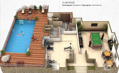 Project Image of 1307.0 - 3136.0 Sq.ft 2 BHK Apartment for buy in Pranami Santushti