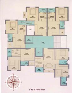 Project Image of 274.26 - 470.81 Sq.ft 1 BHK Apartment for buy in Riddhi Heights
