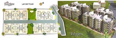 Project Image of 0.0 - 1125.0 Sq.ft 2 BHK Apartment for buy in Ishwar Panchratna Flora