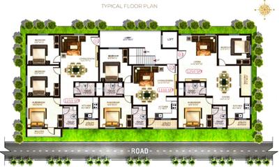 Project Image of 1100.0 - 1250.0 Sq.ft 2 BHK Apartment for buy in GK Elite