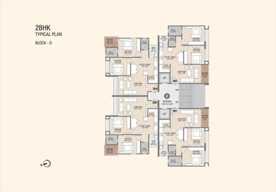 Project Image of 1200 Sq.ft 2 BHK Apartment / Flat for sale in Jahangir Pura for Rs. 3800000