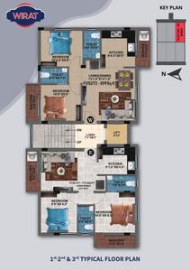 Project Image of 740.0 - 859.0 Sq.ft 2 BHK Apartment for buy in MP NTR Garden