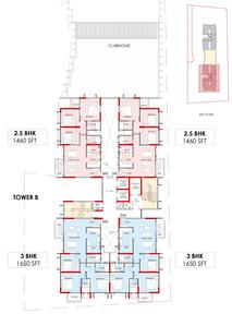 Project Image of 965.0 - 1099.0 Sq.ft 3 BHK Apartment for buy in Kumar Platina