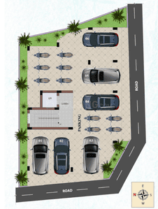 Project Image of 833.0 - 940.0 Sq.ft 2 BHK Apartment for buy in Rajus Fortune