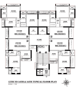 Project Image of 421.19 - 650.25 Sq.ft 1 BHK Apartment for buy in Laxmi Heights
