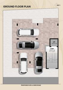 Project Image of 0.0 - 906.0 Sq.ft 3 BHK Apartment for buy in Horizon Vrundavan Residency