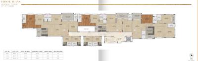Project Image of 1930.0 - 2695.0 Sq.ft 4 BHK Apartment for buy in The Oasis By Metro Kings Court