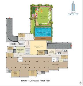 Project Image of 985.0 - 1357.0 Sq.ft 2 BHK Apartment for buy in Airport Sky City