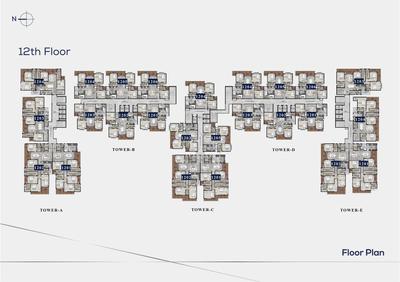 Project Image of 2337.0 - 4211.0 Sq.ft 3 BHK Apartment for buy in KGK Aakar