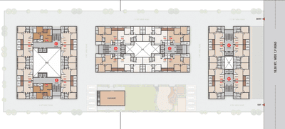Project Image of 1305.0 - 1935.0 Sq.ft 2 BHK Apartment for buy in Gopalanand Naroda Arise