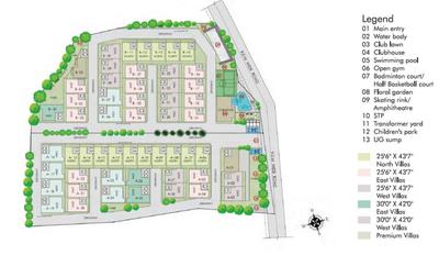 Project Image of 2915.0 - 3685.0 Sq.ft 4 BHK Villa for buy in VSPR Bhuvana Boulevard