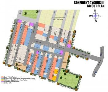 Project Image of 1162.0 - 3600.0 Sq.ft Residential Plot Plot for buy in Confident Cygnus Phase 3