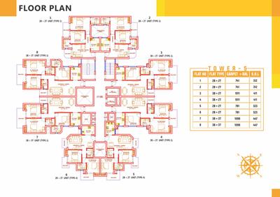 Project Image of 731.0 - 1482.0 Sq.ft 2 BHK Apartment for buy in DR Ram Prasad Estate