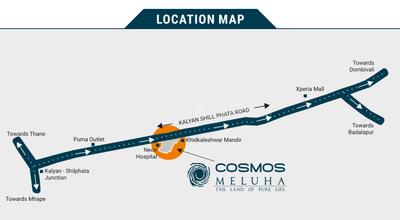 Project Image of 391.05 - 561.55 Sq.ft 1 BHK Apartment for buy in Cosmos Kailash Building No 11