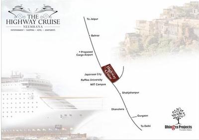 Project Image of 433.0 - 739.0 Sq.ft 1 RK Apartment for buy in Dhingra Projects Highway Cruise
