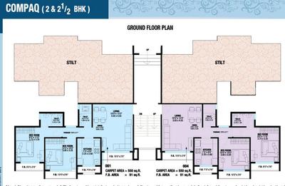 Project Image of 451.0 - 664.0 Sq.ft 1 BHK Apartment for buy in City