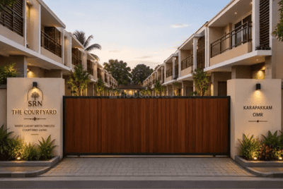 Project Image of 2425.0 - 2832.0 Sq.ft 3 BHK Villa for buy in SRN The Courtyard
