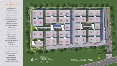 Project Image of 1611.0 - 2007.0 Sq.ft 3 BHK Apartment for buy in Hari Kousthubham Homes