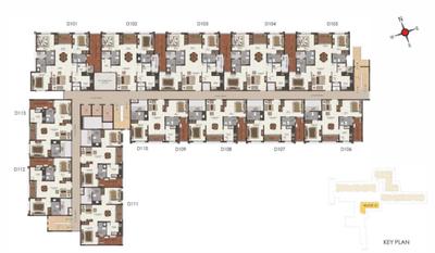 Project Image of 1693 Sq.ft 3 BHK Apartment / Flat for sale in Perumbakkam for Rs. 16500000