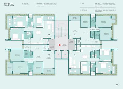 Project Image of 1500 Sq.ft 3 BHK Apartment / Flat for sale in Koteshwar for Rs. 13500000