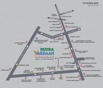 Project Image of 857.0 - 1335.0 Sq.ft 2 BHK Apartment for buy in Rudra Vardaan Heights Phase 2