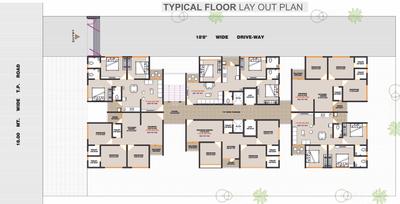 Project Image of 740.23 - 741.2 Sq.ft 3 BHK Apartment for buy in Virat Elegance