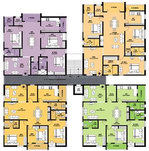 Project Image of 917.0 - 1884.0 Sq.ft 2 BHK Apartment for buy in Sri Sai Harihara Pragathi Pride